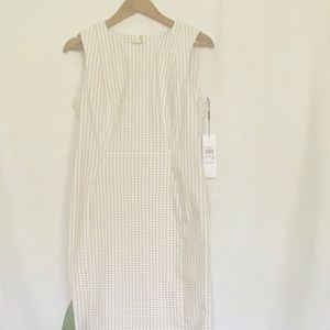 Calvin Klein Gris Sheath mini dress